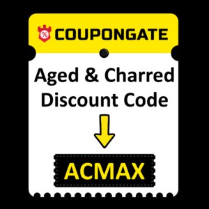 aged charred discount code