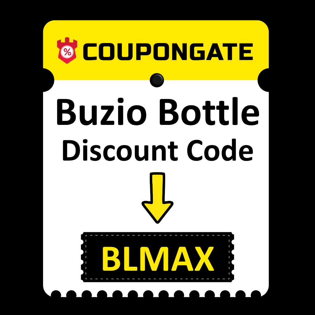buzio bottle discount code