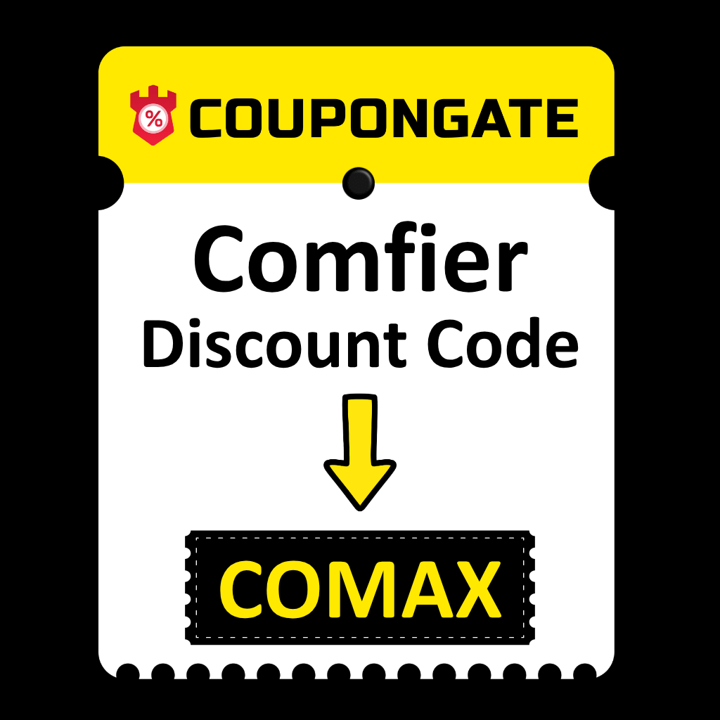 Comfier Discount Code “COMAX” 1 comfier discount code