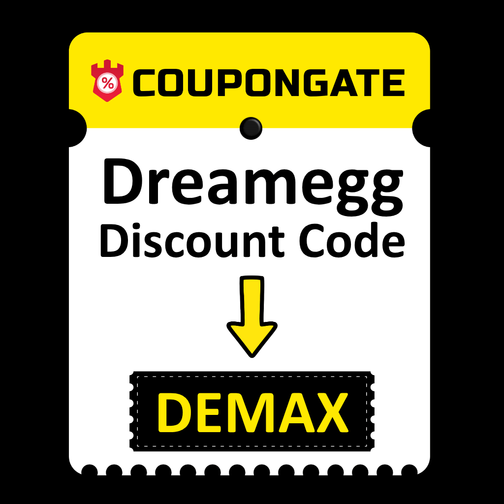 Dreamegg Discount Code “DEMAX” 1 dreamegg discount code