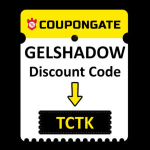 GELSHADOW Discount Code “TCTK” 1 gelshadow discount code
