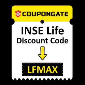 INSE Life Discount Code “LFMAX” 1 inse life discount code