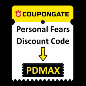 Personal Fears Discount Code “PDMAX” 1 personal fears discount code