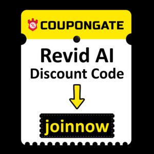 Revid AI %20 Discount Code “joinnow” 1 revid ai discount code