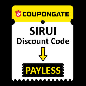 SIRUI Discount Code “PAYLESS” 1 sirui discount code