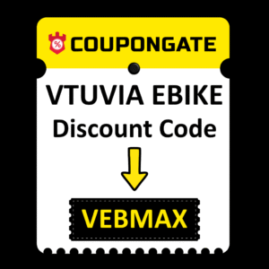 VTUVIA EBIKE Discount Code “VEBMAX” 1 vtuvia e bike discount code